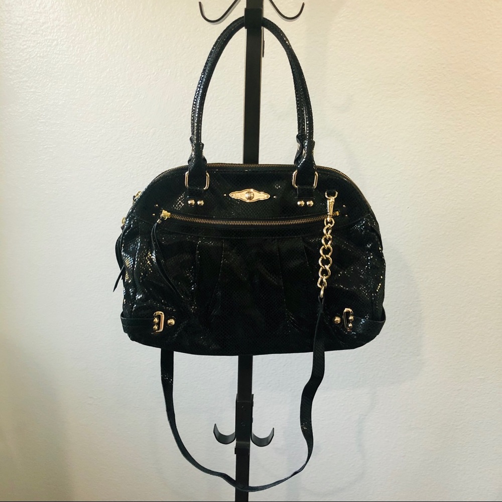 Elliot Lucca Black Leather Purse